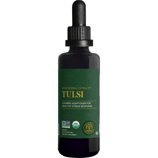 Global Healing Organic Tulsi Holy Basil Extract 59.2ml