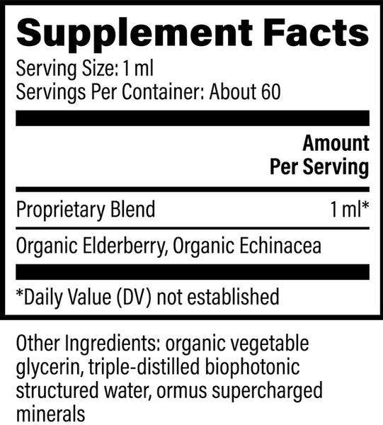 Global Healing Elderberry & Echinacea 59ml