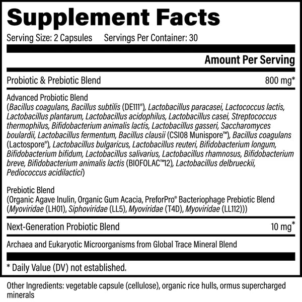 Global Health Ultimate Probiotic 60caps