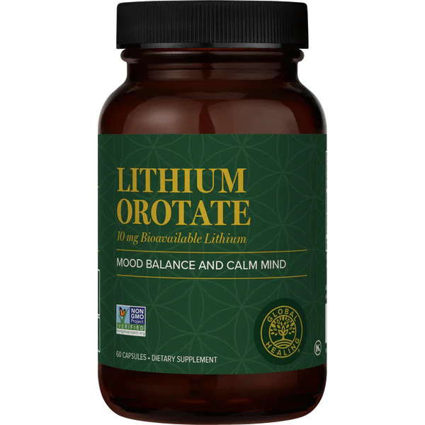 Global Healing Lithium Orotate 60caps