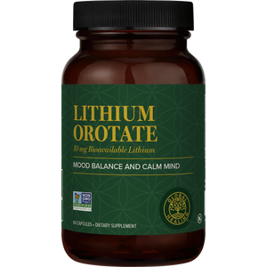 Global Healing Lithium Orotate 60caps