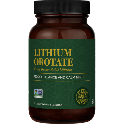 Global Healing Lithium Orotate 60caps