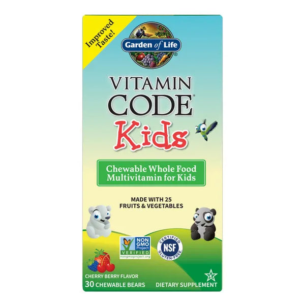 Garden of Life Vitamin Code Kids Cherry Berry 30 Chewables