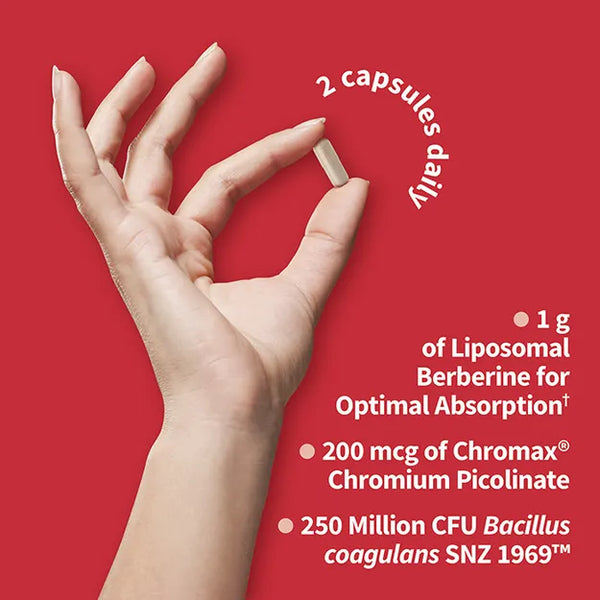 Garden of Life Herbals Liposomal Berberine 60 Vegan Capsules
