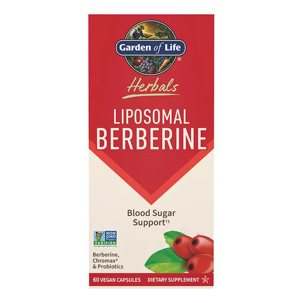 Garden of Life Herbals Liposomal Berberine 60 Vegan Capsules