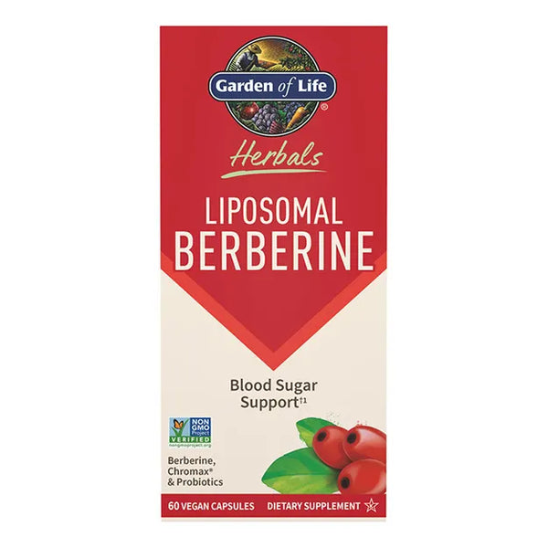 Garden of Life Herbals Liposomal Berberine 60 Vegan Capsules