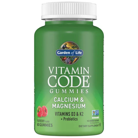 Garden of Life Vitamin Code Calcium & Magnesium 60 Gummies