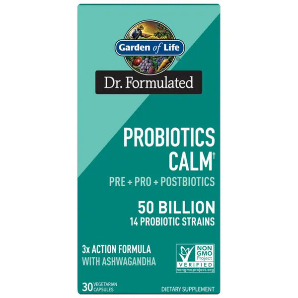 Garden of Life Dr. Formulated Probiotics Calm† 50 Billion 30 Capsules