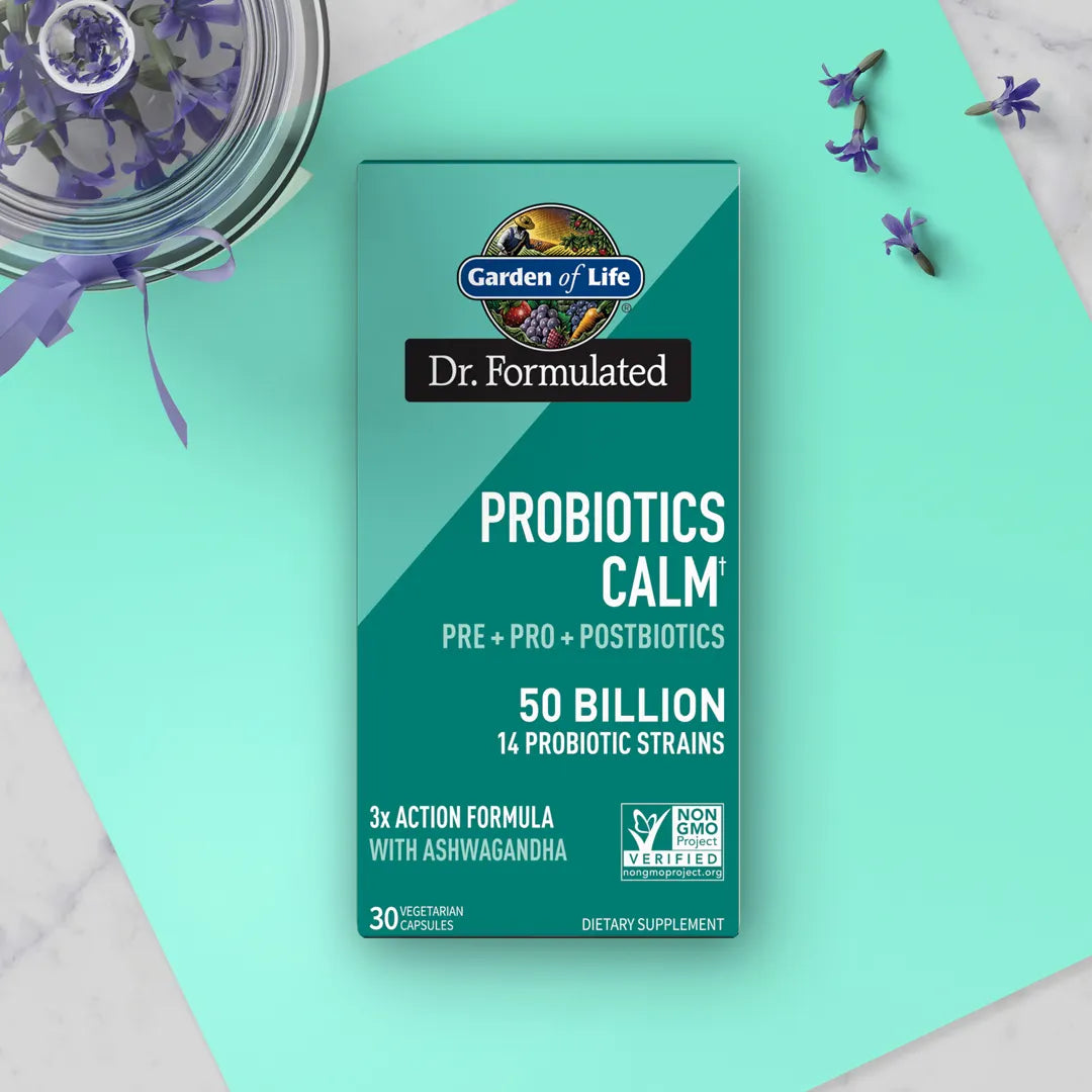 Garden of Life Dr. Formulated Probiotics Calm† 50 Billion 30 Capsules