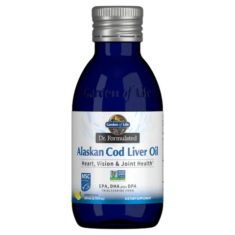 Garden of Life Dr. Formulated Alaskan Cod Liver Oil Liquid 200ml