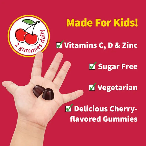 Garden of Life Organic Kids Immune Gummy† Cherry Flavour 60ct