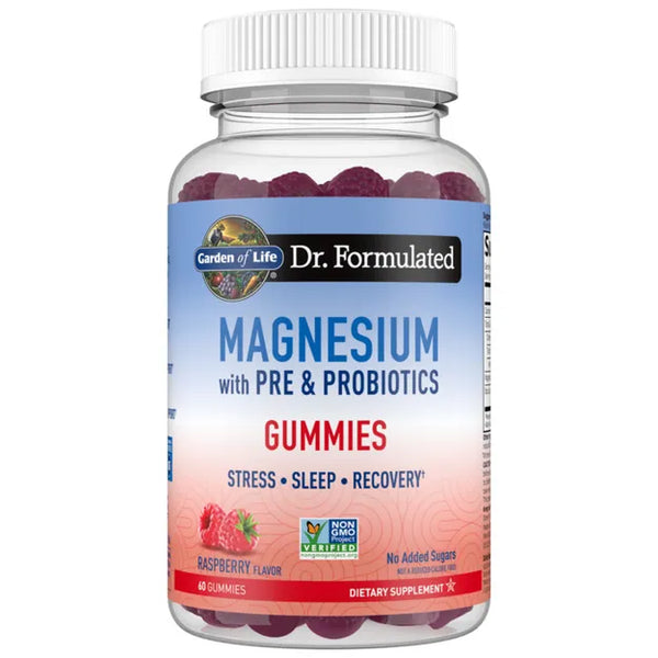 Garden of Life Dr. Formulated Magnesium Gummies - Raspberry 60 Gummies