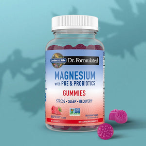 Garden of Life Dr. Formulated Magnesium Gummies - Raspberry 60 Gummies