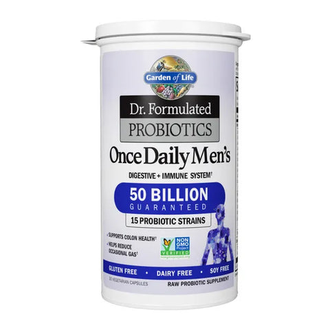 Dr. Formulated Probiotics Once Daily Men's 50 Billion CFU 30VCaps