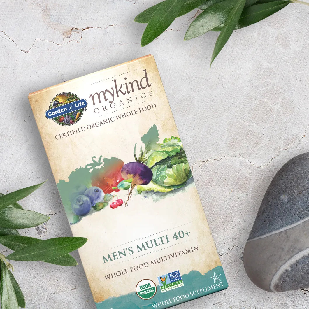 Garden of Life mykind Organics Men's 40+ Multi Tablets