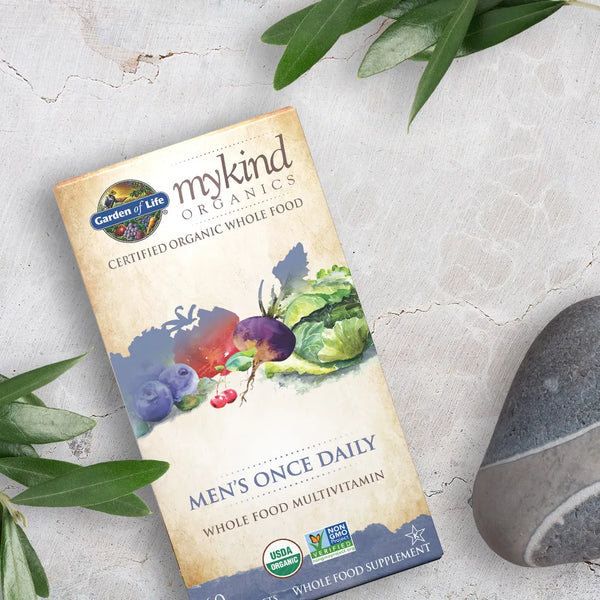 Garden of Life mykind Organics Mens Once Daily 30 Tablets