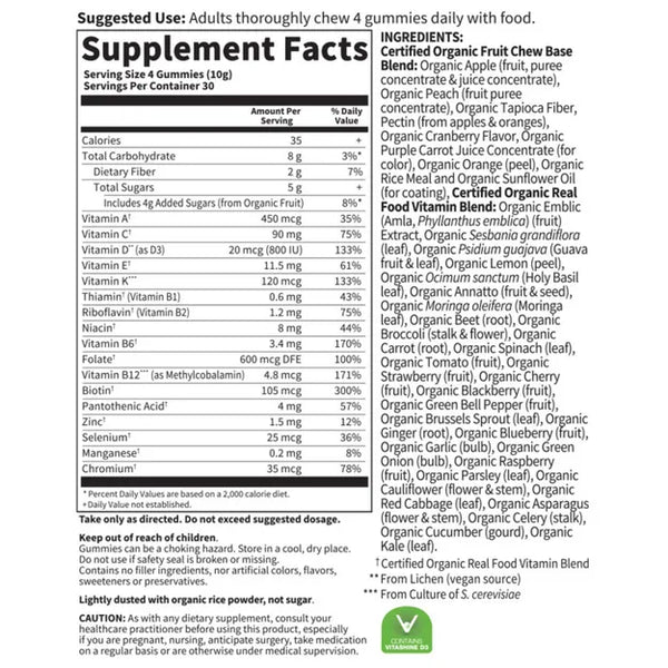 mykind Organics Prenatal Multi Berry Gummies 120's