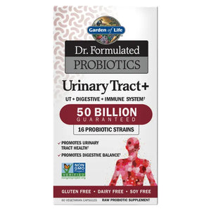 Dr. Formulated Probiotics Urinary Tract+ 50 Billion CFU 60Vcaps