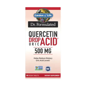 Garden of Life Dr. Formulated Quercetin Drop Uric Acid† - 60ct Tablets