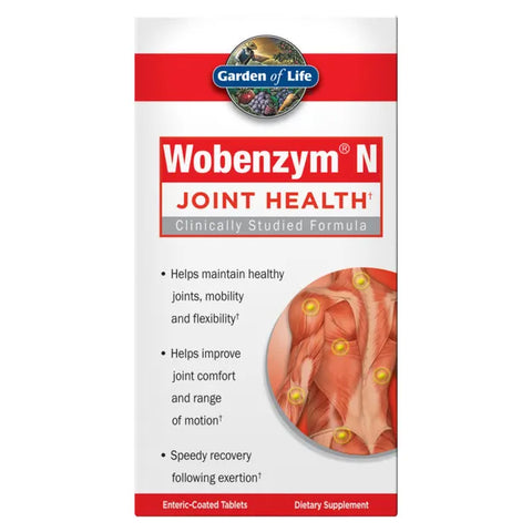 Garden of Life Wobenzym N Tablets - Joint Health