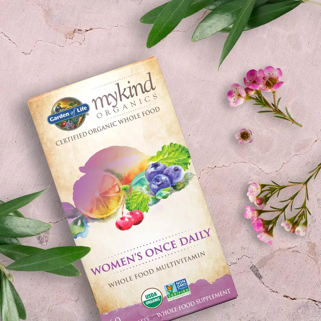 Garden of Life mykind Organics Women's Once Daily 30 Tablets