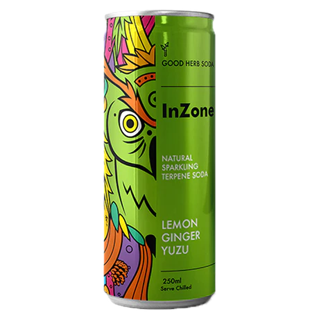 Good Herb Soda Inzone LEMON, YUZU & GINGER 250ml