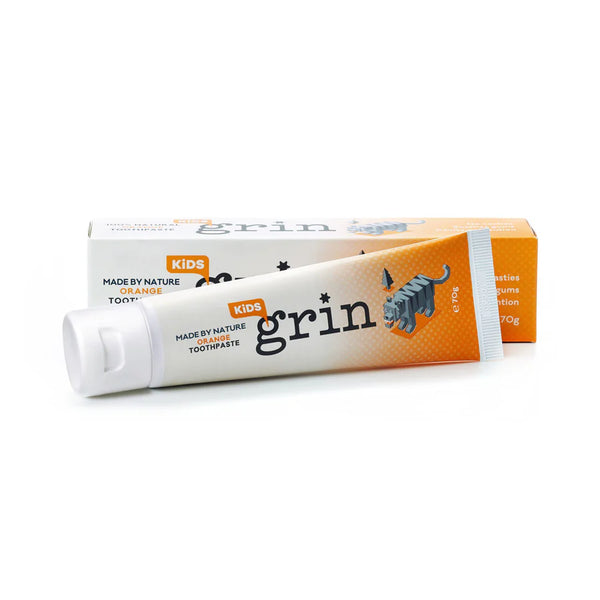 Grin Kids Orange Natural Toothpaste 70g