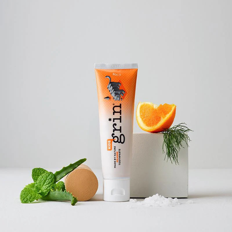 Grin Kids Orange Natural Toothpaste 70g
