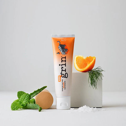 Grin Kids Orange Natural Toothpaste 70g