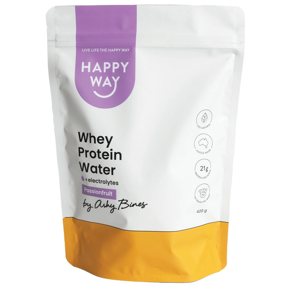 Happy Way Whey Protein Water Passionfruit 420g