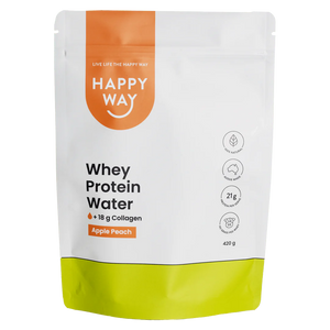 Happy Way Whey Protein Water Apple Peach 420g