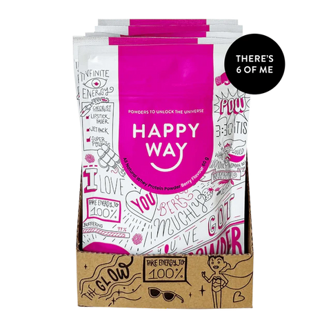 Happy Way Whey Protein Powder Berry 60 g