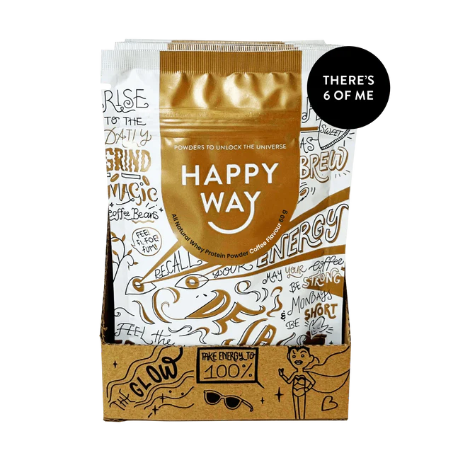 Happy Way Whey Protein Powder Coffee 60 g