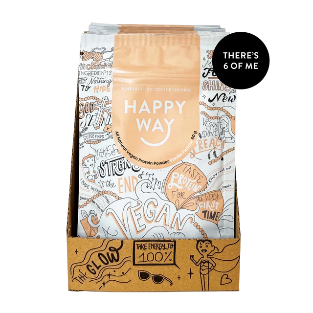 Happy Way Vegan Protein Powder Vanilla 60 g