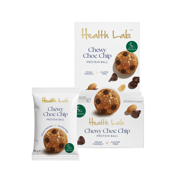 Health Lab Ball Chewy Choc Chip 40gm