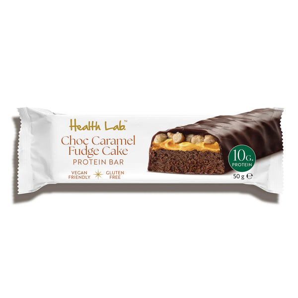 Health Lab Choc Caramel Fudge Cake Protein Bar