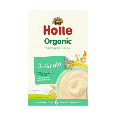Holle Organic Wholegrain Cereal 3-Grain 250gm