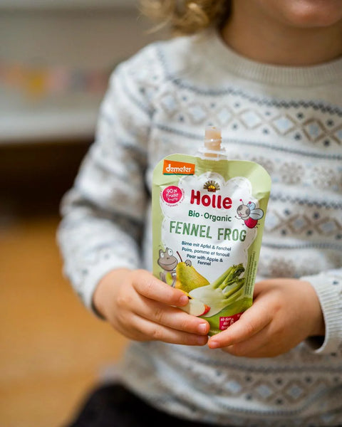 Holle Fennel Frog – Pear with apple & fennel 100gm