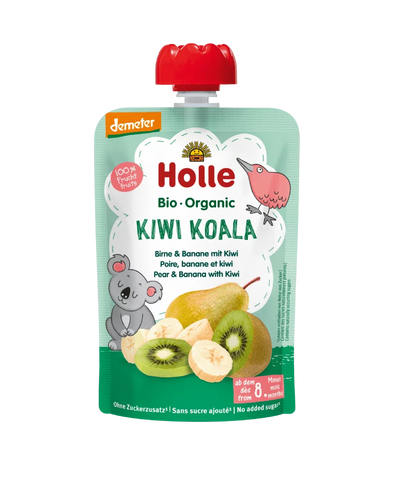 Holle Organic Kiwi Koala – Pear & banana with kiwi