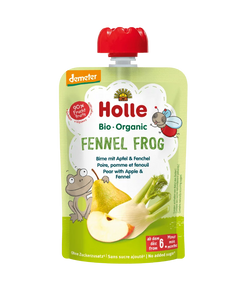 Holle Fennel Frog – Pear with apple & fennel 100gm