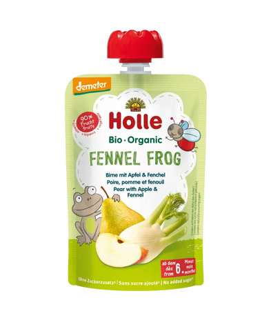 Holle Fennel Frog – Pear with apple & fennel 100gm
