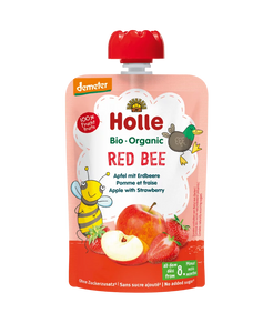 Holle Organic Red Bee – Apple with strawberry 100gm