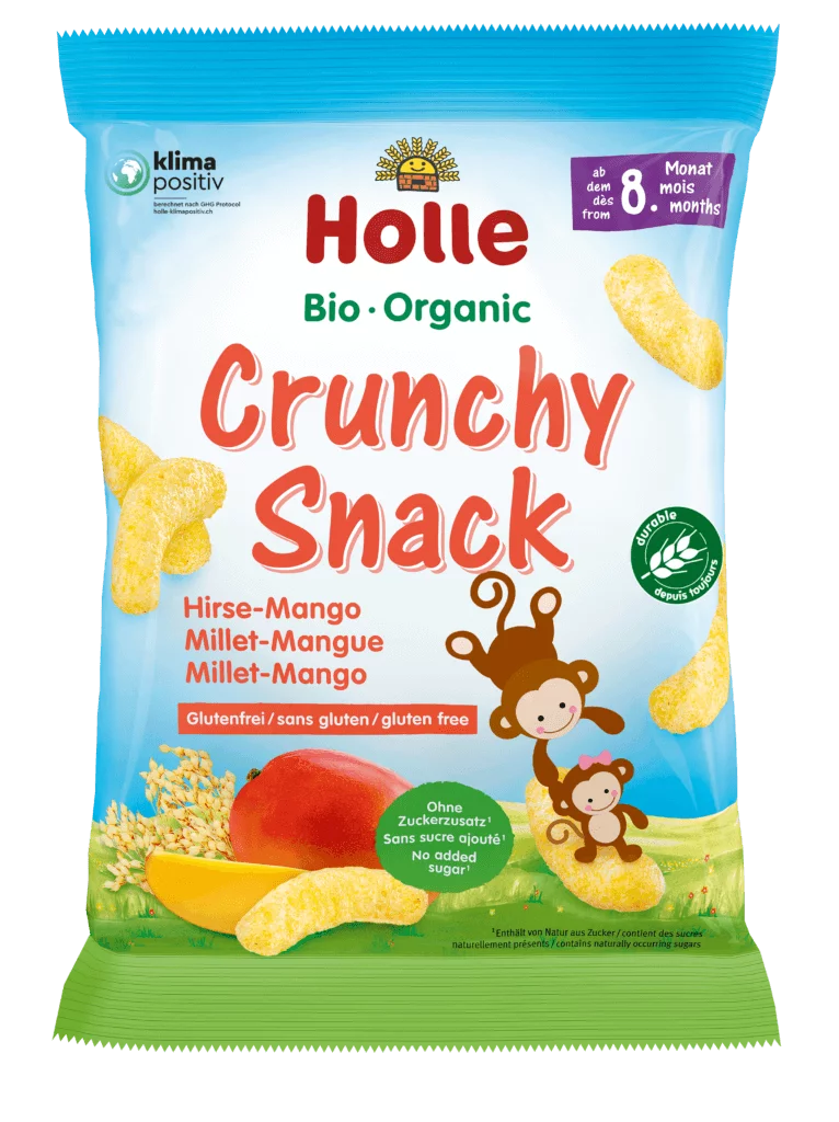 Holle Organic Crunchy Snack Millet Mango 25gm
