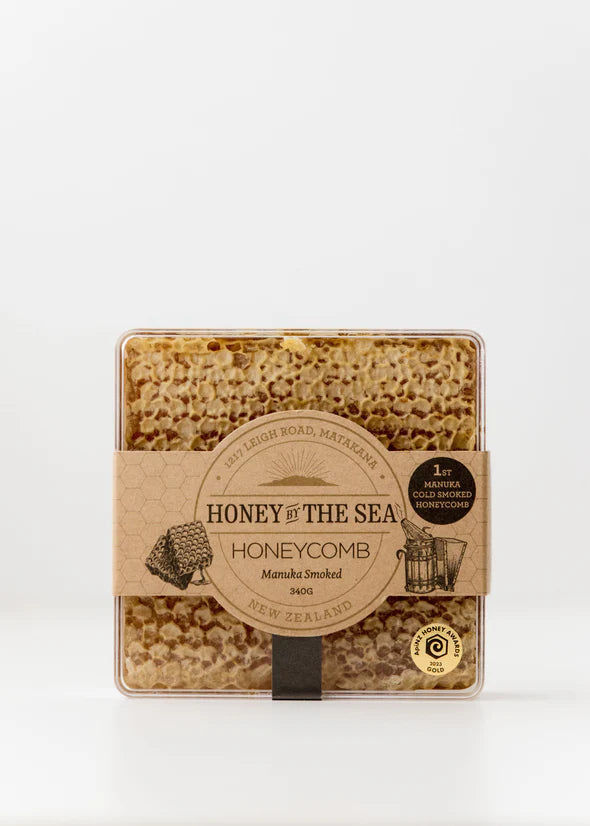 Honey By The Sea Cold Mānuka-Smoked Honeycomb