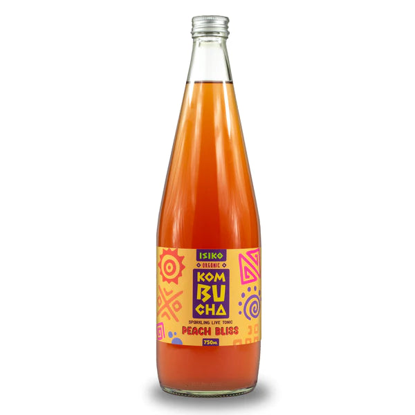 Isiko Peach Bliss Kombucha 750ml