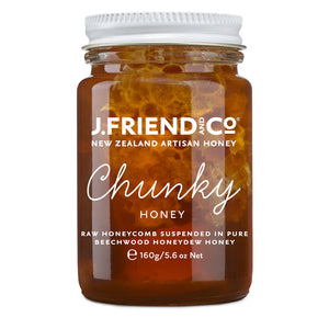 J. Friend Honey Chunky Honey 160gm