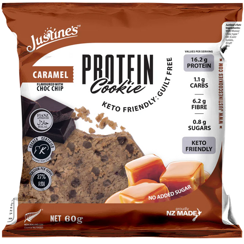 Justine's Keto Friendly Choc Chip Protein Cookie 60g