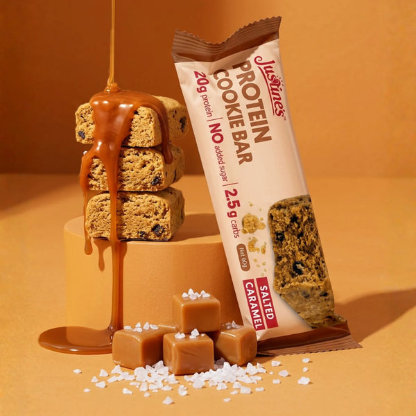 Justine's Protein Cookie Bar Salted Caramel 60g