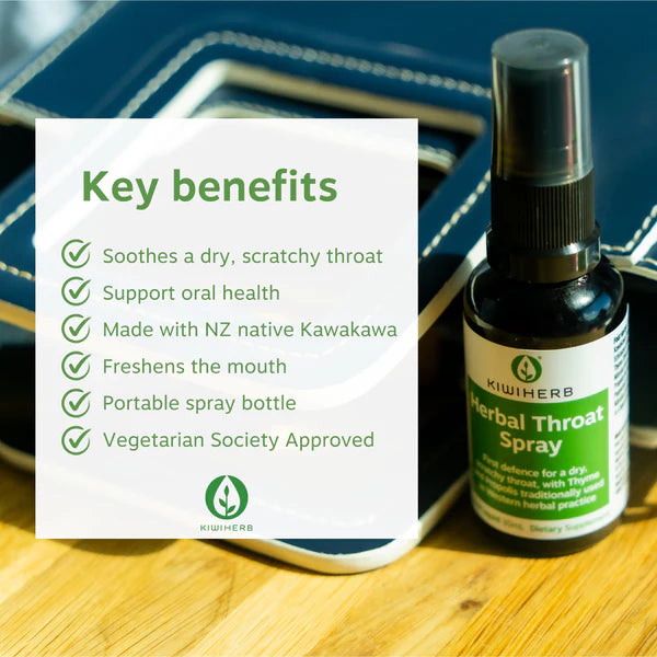 Kiwiherb Herbal Throat Spray 30ml