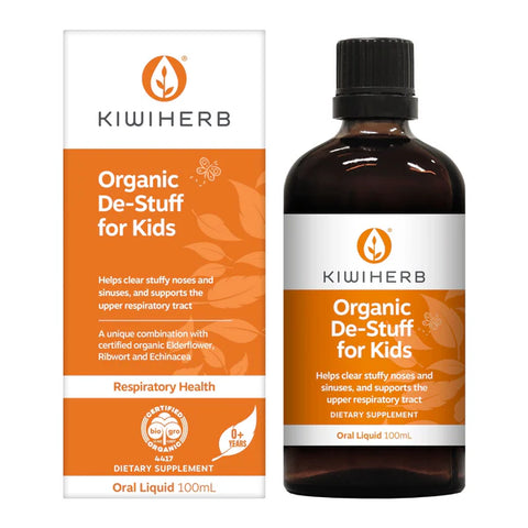 Kiwiherb Organic De-Stuff For Kids 50ml